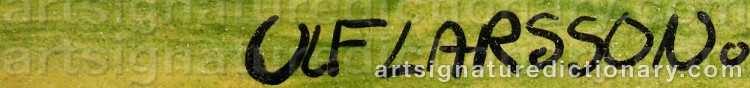 Signature by Ulf LARSSON