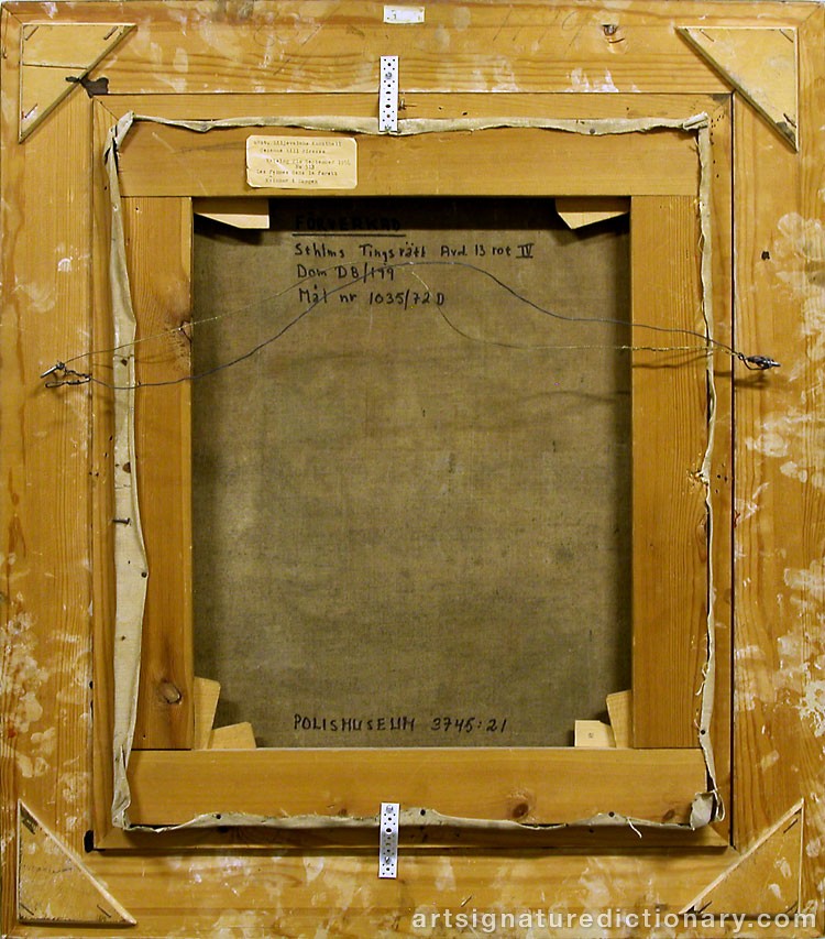 Close-up details showing Paul GAUGUIN signature forgery characteristics