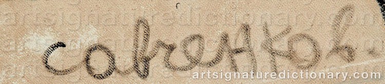 Authentic signature by Inal SAVCHENKO on  artwork