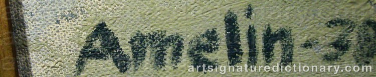 Signature by Albin AMELIN