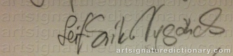Signature by Leif-Erik NYGÅRDS