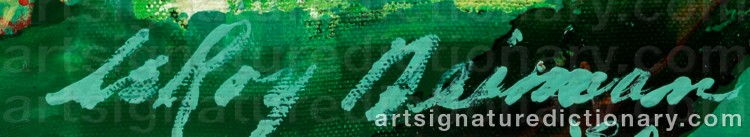 Signature by Leroy NEIMAN