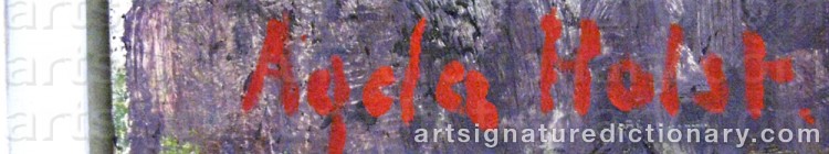 Signature by Agda HOLST