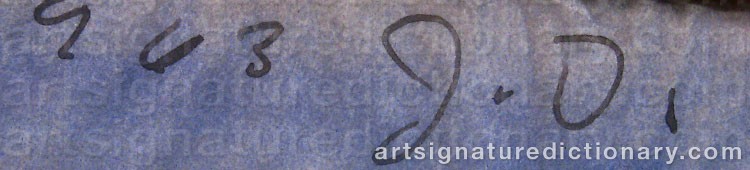 Signature by Jim DINE