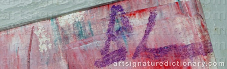 Signature by Birger LINDBERG