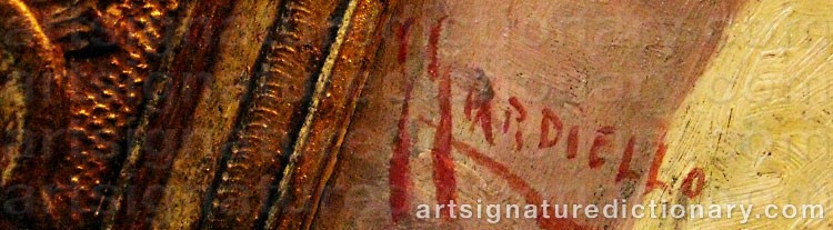 Signature by Giuseppe GIARDIELLO