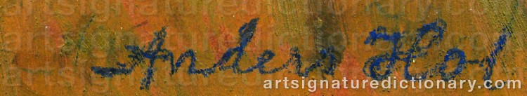 Signature by Anders HOL