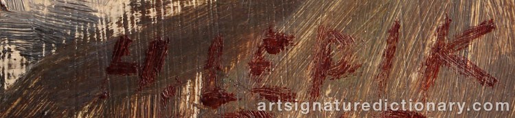 Signature by Hugo LEPIK