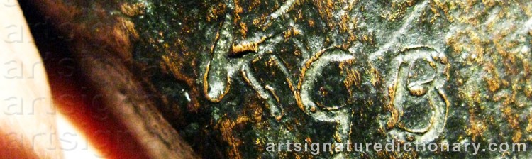 Signature by Karl Göte ‘Kgb’ BEJEMARK