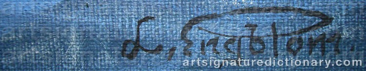 Signature by Lennart ENGBLOM