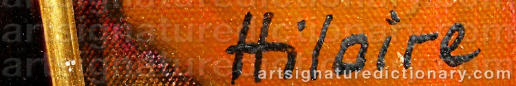 Signature by Camille HILAIRE