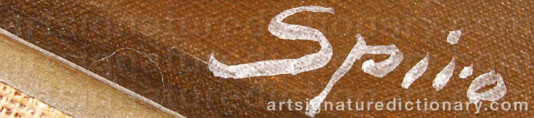 Signature by Georges SPIRO
