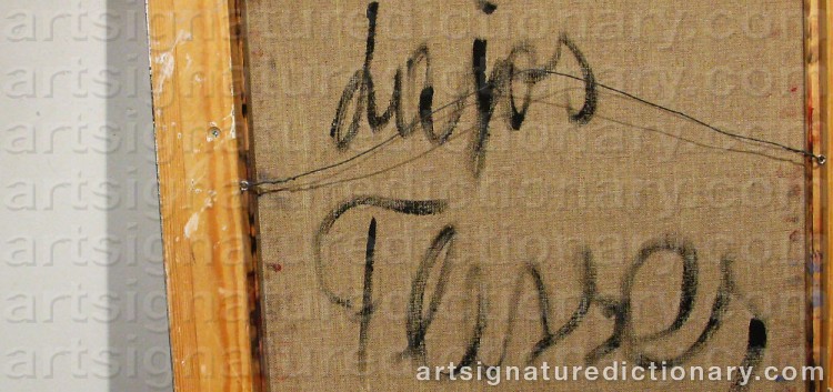 Signature by Lajos FLESSER