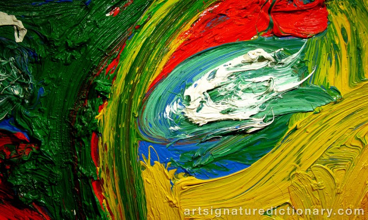 Close-up details showing Bengt LINDSTRÖM signature forgery characteristics