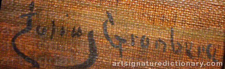 Signature by Julius GRANBERG