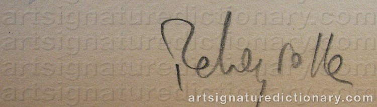 Signature by Paul REBEYROLLE