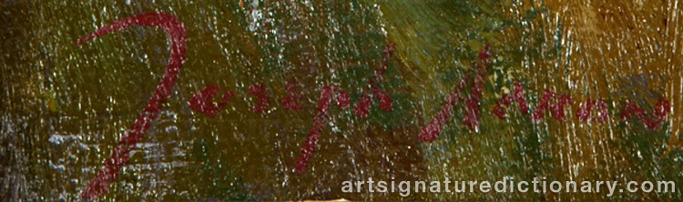 Signature by Joseph AARON