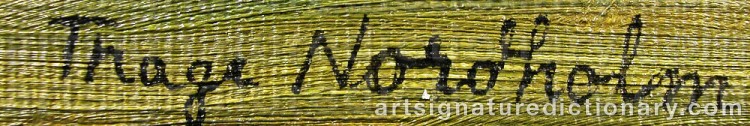 Signature by Thage NORDHOLM