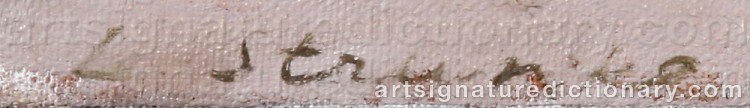 Signature by Laris STRUNKE