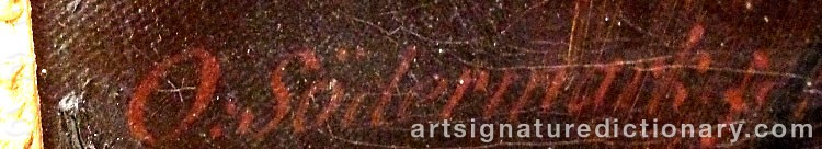 Signature by Olof Johan SÖDERMARK