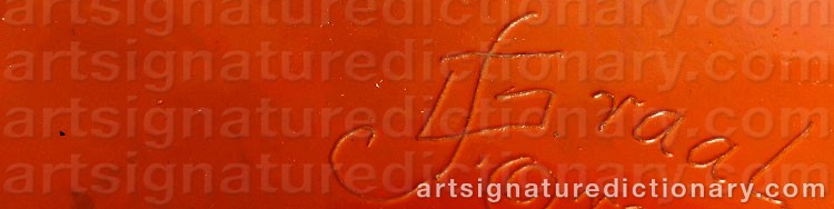 Signature by Simon GATE
