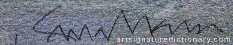 Signature by Ted KURAHARA