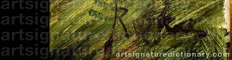 Signature by Charles ROKA