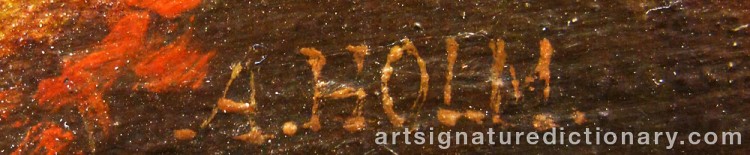 Signature by Anders HOLM