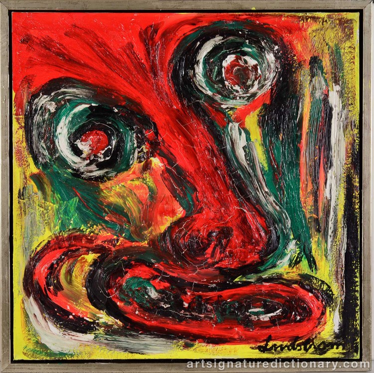 Close-up details showing Bengt LINDSTRÖM signature forgery characteristics