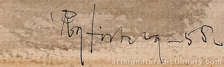 Signature by Roy FRIBERG