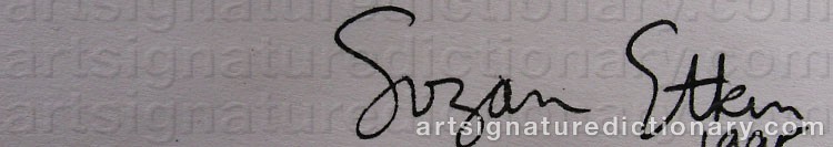 Signature by Suzan ETKIN