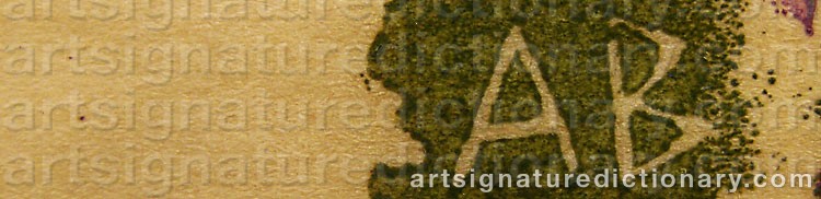 Signature by Annie BERGMAN