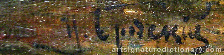 Authentic signature by Isaak Israelievich BRODSKY on  artwork