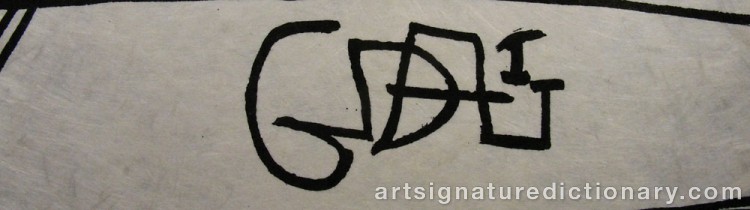 Close-up details showing Salvador DALI signature forgery characteristics
