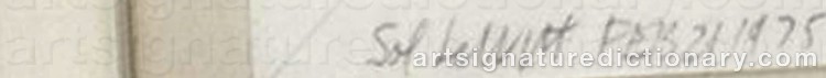 Signature by Sol LEWITT