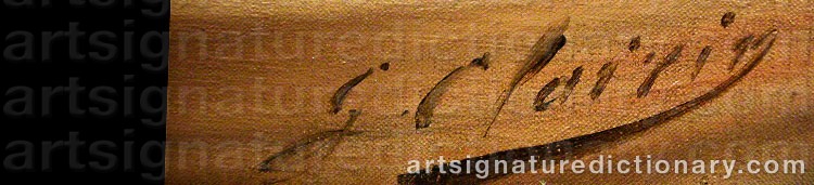 Signature by Georges Jules Victor CLAIRIN
