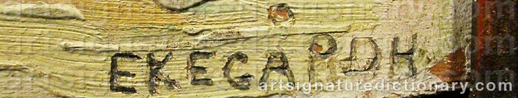 Signature by Hans EKEGÅRDH
