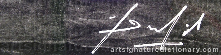 Signature by Jan DAHLQVIST