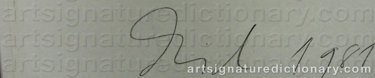 Signature by Björn ‘Dawid’ DAWIDSSON