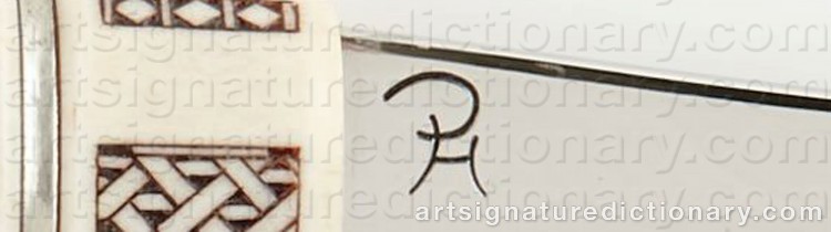 Authentic signature by Patrik (Sami Artist) HANSSON on Other artwork