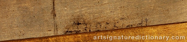 Signature by Albert BIERSTADT