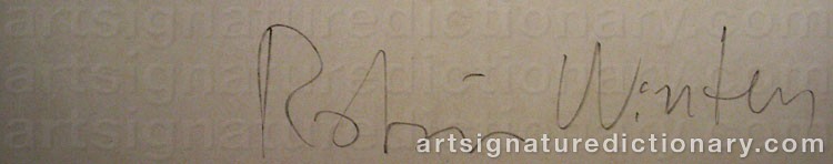 Signature by Robin WINTERS
