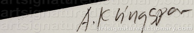 Signature by Alexander KLINGSPOR