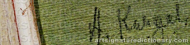 Signature by Axel KARGEL