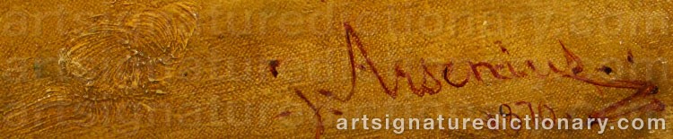 Signature by John ARSENIUS