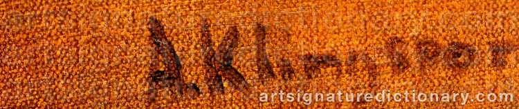 Signature by Alexander KLINGSPOR