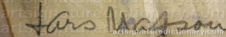 Signature by Lars MATSON