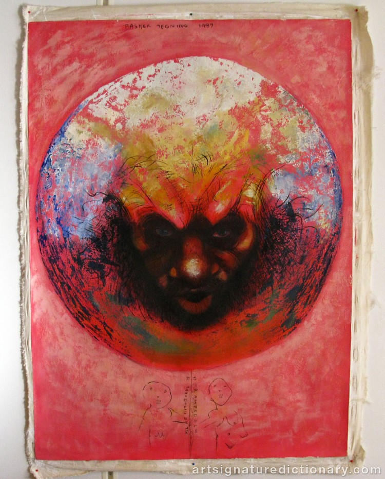 Close-up details showing Kurt TRAMPEDACH signature forgery characteristics