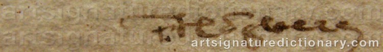 Signature by Fritz HÖGBERG