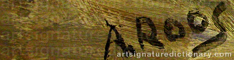 Signature by Alexander ROOS